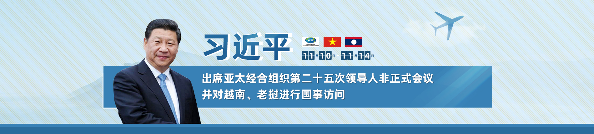 习近平出席亚太经合组织第二十五次领导人非正式会议