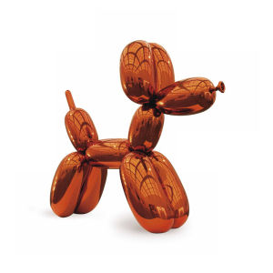 4.	美国艺术家杰夫•库恩斯的《气球狗(橙色)》