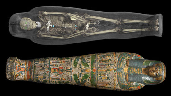 大英博物馆将办木乃伊展 公元700年潮女爱纹身