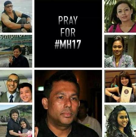 　北京时间11：07，马航公布MH17客机机组人员名单。图为外媒曝光的机组人员照片。