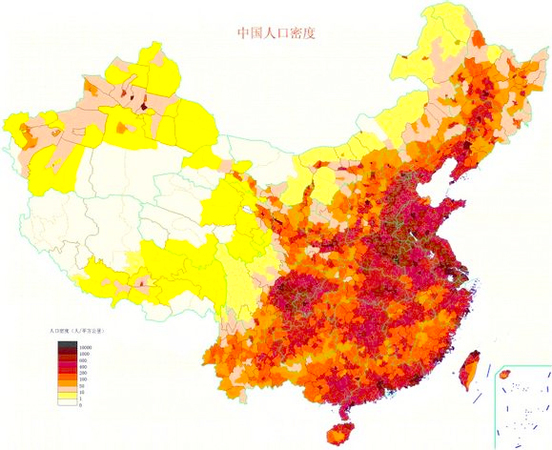 中国大陆人口超13.6亿 男性比女性多3376万