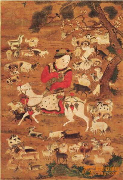 宋 苏汉臣 开泰图轴 99×67.5cm 台北故宫博物院藏