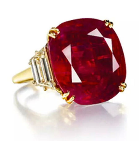 尚美巴黎“希望红宝石”戒指 价格：642万3千瑞郎