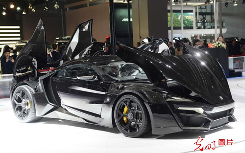 迪拜6600万元跑车亮相上海车展