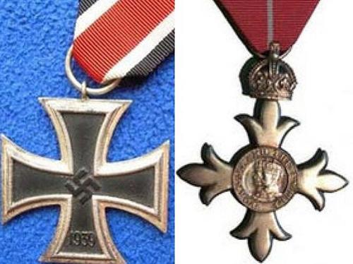 Pujol在二战中所获的奖章
