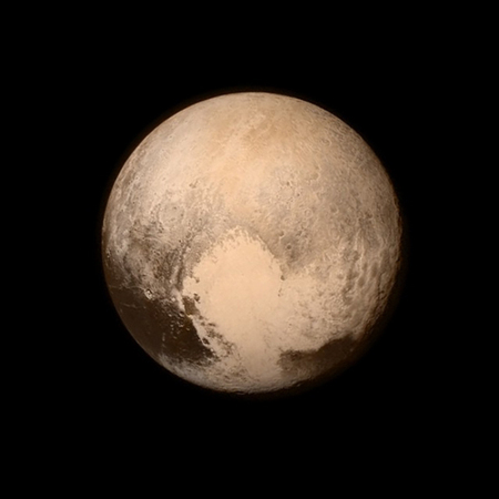 新视野号飞掠冥王星-历时9年才拍摄到最新冥王星图像2