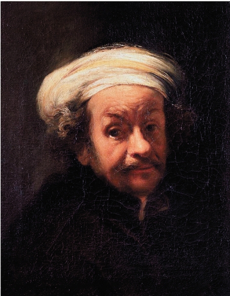 伦勃朗·范·莱因 自画像 61×47cm 布面油画 17世纪
