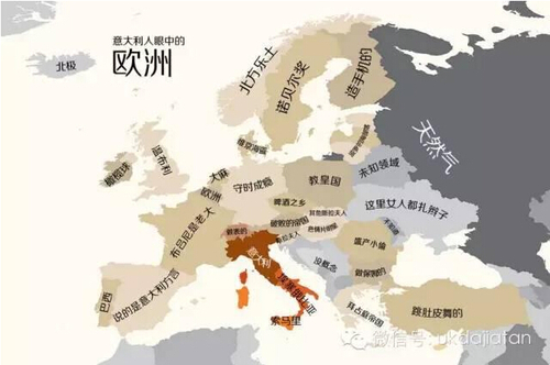 意大利人眼中的欧洲