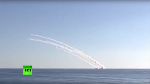 俄最新潜艇发射巡航导弹反恐被指想威慑土耳其