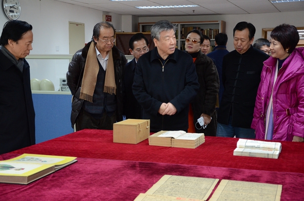2015年2月，京昆室组织委员赴中国艺术研究院就“戏曲保护和传承的基础工程”进行调研。