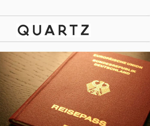 德国护照可免签177国。网页截图