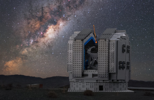 天文学家用乐高建迷你天文台：在家“仰望星空”