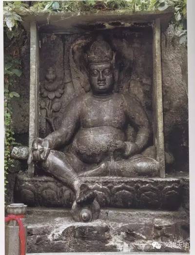 杭州飞来峰黄财神像  元至元十九年至至元二十九年（1282-1292年）