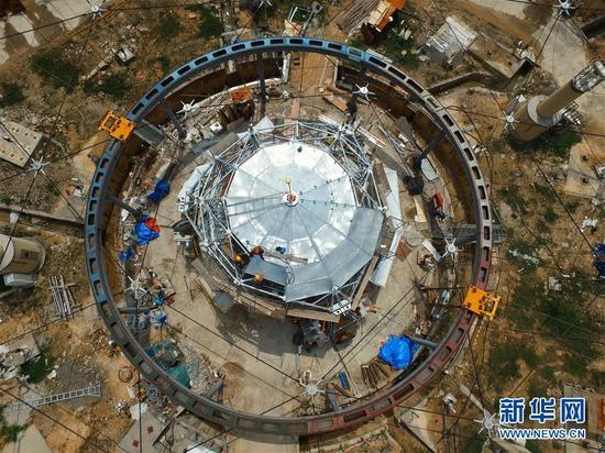 中国天眼项目进入收尾阶段：已装4185块反射面板