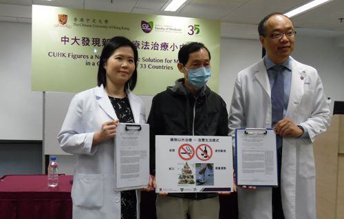 香港中文大学研究发现新药可降低中风风险达13%