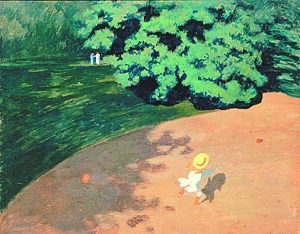 马蒂斯作品《皮埃尔肖像》（1909）
