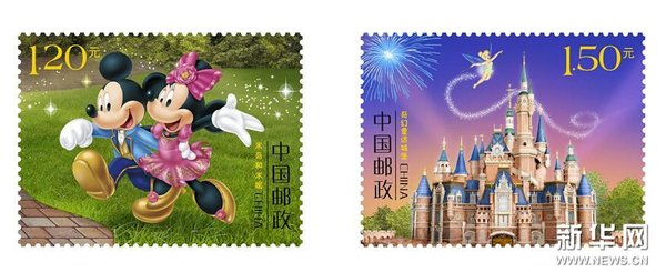 5月31日，上海迪士尼特种邮票设计样张在沪揭晓。1