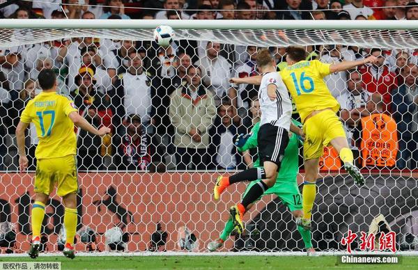 欧洲杯德国队取开门红 2-0胜乌克兰
