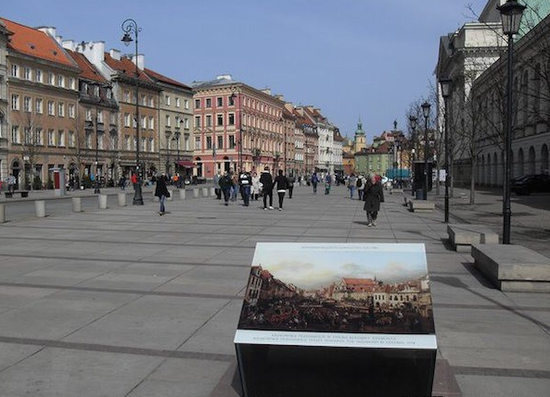 根据油画重建的华沙。