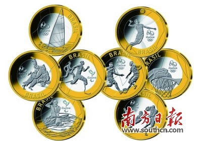 2016里约奥运会纪念币—普通流通纪念币