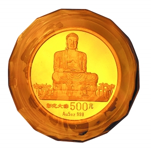 1994年台湾彰化大佛5盎司金币
