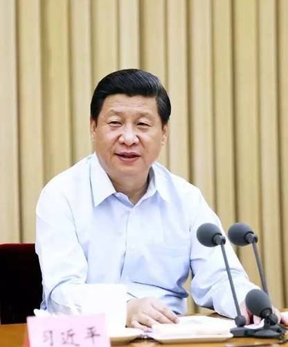 图为：2013年6月28日，中共中央总书记、国家主席、中央军委主席习近平在全国组织工作会议上发表重要讲话。