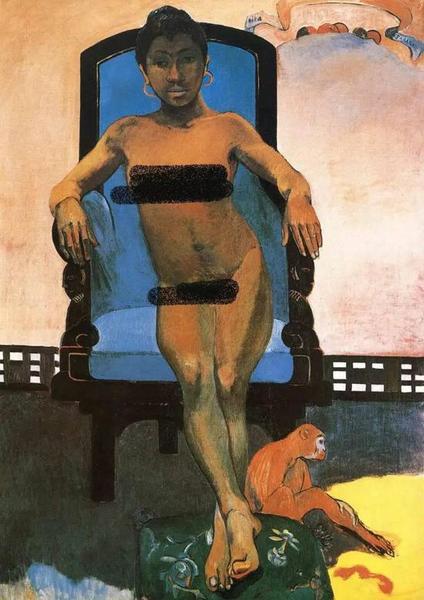 高更 Gauguin - Annah, the Javanese Woman