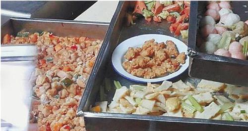 温州一中学加热中秋前冷冻菜给学生吃 已被查封