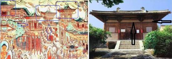 从《江帆楼阁图》到日本的唐代基因建筑