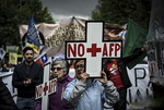 智利数千名工人走上街头抗议养老金制度