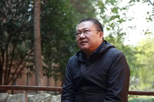 11月3日，王澍在中国美术学院象山校区接受新京报专访。新京报记者姜胜南 摄