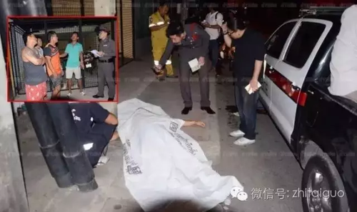 重庆游客泰国街头不明原因身亡 脸上有明显淤青