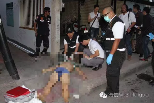 重庆游客泰国街头不明原因身亡 脸上有明显淤青