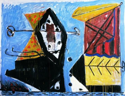 静物画：渔夫之死 （混合剂法画布画）190×245厘米 马尔库斯·吕佩茨