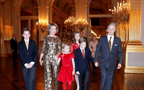 比利时王室成员出席圣诞节音乐会--人民政协网