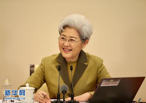 3月4日，十二届全国人大五次会议在北京人民大会堂举行新闻发布会。大会发言人傅莹就大会议程和人大工作相关的问题回答中外记者的提问。