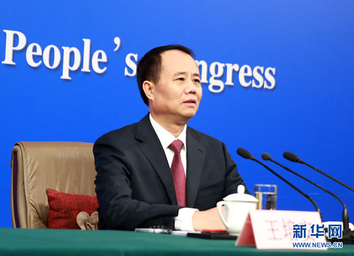 图为国家卫生计生委副主任王培安。
