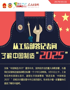 从工信部答记者问了解“中国制造2025”
