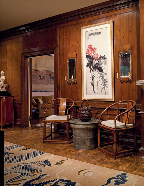 而安思远的公寓不仅是他展现个人品味的私人空间，更是纽约最重要的中国艺术品交易场所和收藏中心。