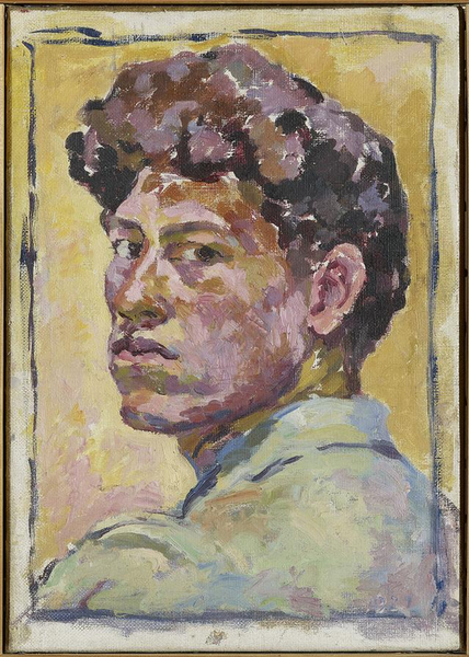 贾科梅蒂 Alberto Giacometti - Small Self-portrait