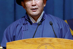 蒙古国新总统上任 曾在北京奥运会为蒙古摘首金