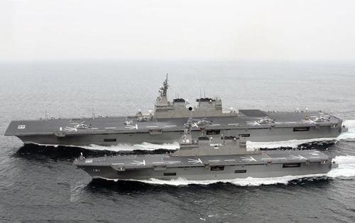 美刊：日本军舰大到夸张 为真正航母暗中准备