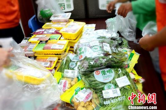 上海“食物银行”牵手净菜电商“爱心食物包”受热捧