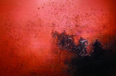 红色记忆（油画） 200×300厘米 2013年  王维