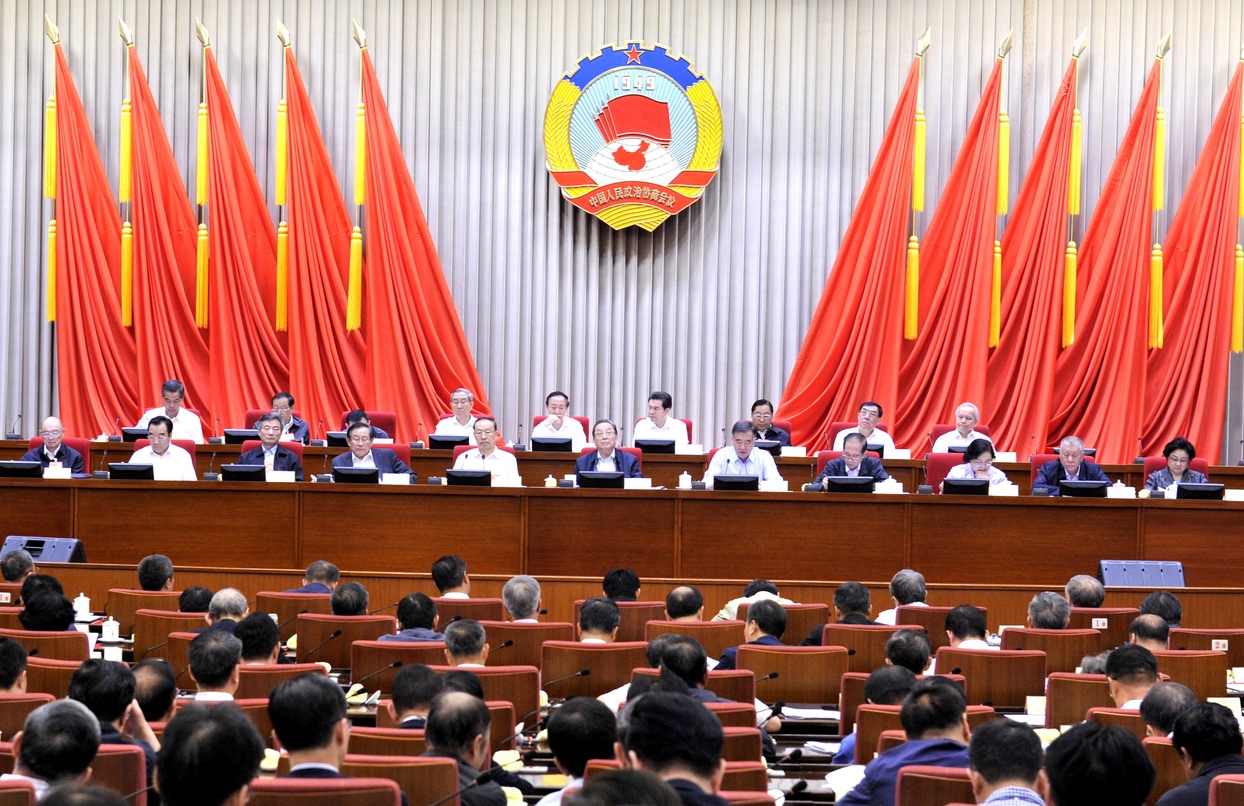 全国政协十二届常委会第二十二次会议在京开幕