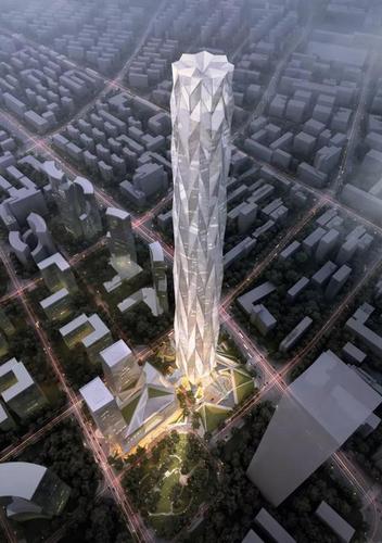 中国第一高楼有望建在成都：建筑高度拟定为677米