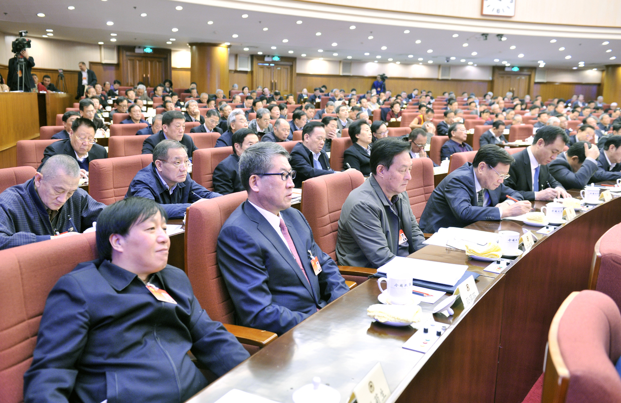        全国政协十二届常委会第二十三次会议在京开幕