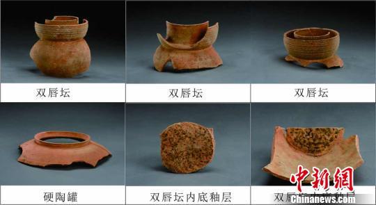 东汉印纹硬陶窑址的产品。受访单位提供