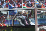 肯尼亚连任总统肯雅塔宣誓就职