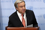 联合国秘书长说反对任何危及巴以和平前景的单边措施